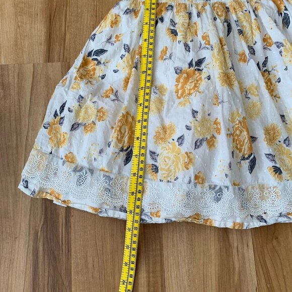 Tahari Yellow Floral Kids Dress - Picture 5 of 12